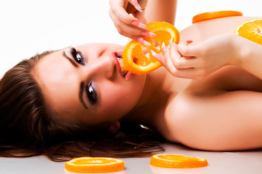 Тренинг «Эротический массаж апельсинами»
